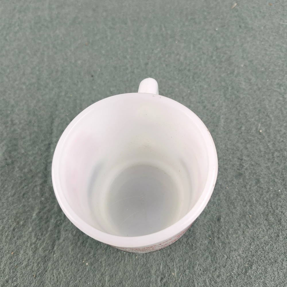 Vintage Fire King, CB'er‎ Trucker Milk Glass Mug Coffee Cup USA Anchor Hocking - Picture 4 of 6